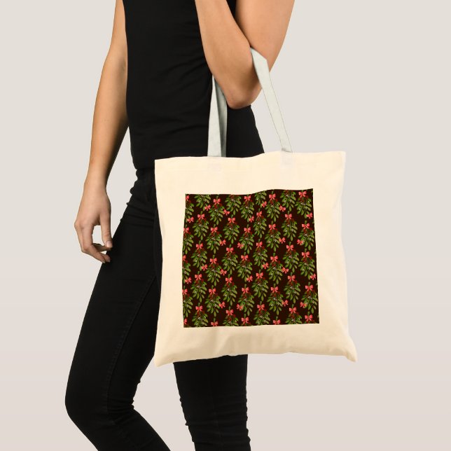 Christmas Hollies - Tote Bag (Front (Product))