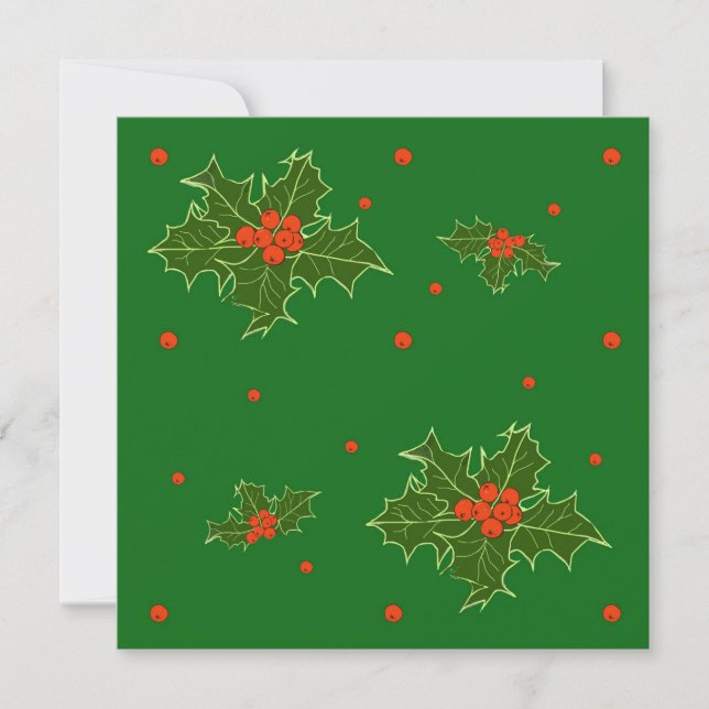 Christmas Holly  (Front)