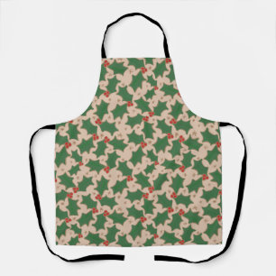 Christmas Holly Apron