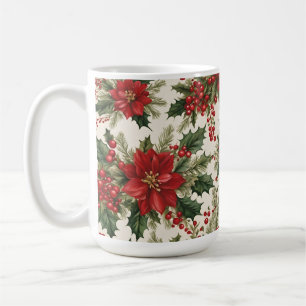 Christmas Holly & Berries Mug