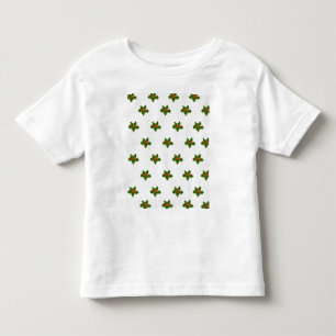 Christmas Holly Pattern Toddler T-Shirt