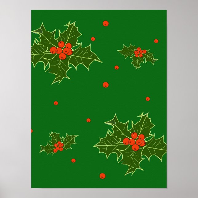 Christmas Holly   Poster (Front)