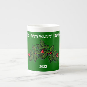 Christmas Holly Speciality Mug