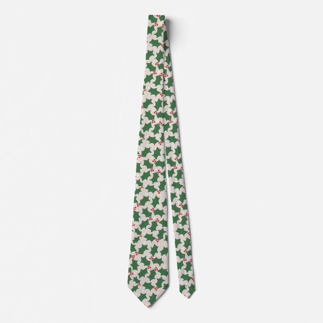 Christmas Holly Tie (Front)