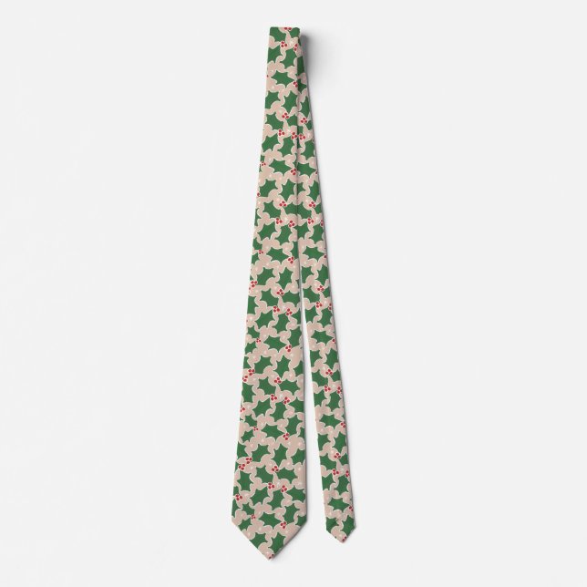 Christmas Holly Tie (Front)