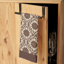 Christmas Holly, Vintage Cream & Brown