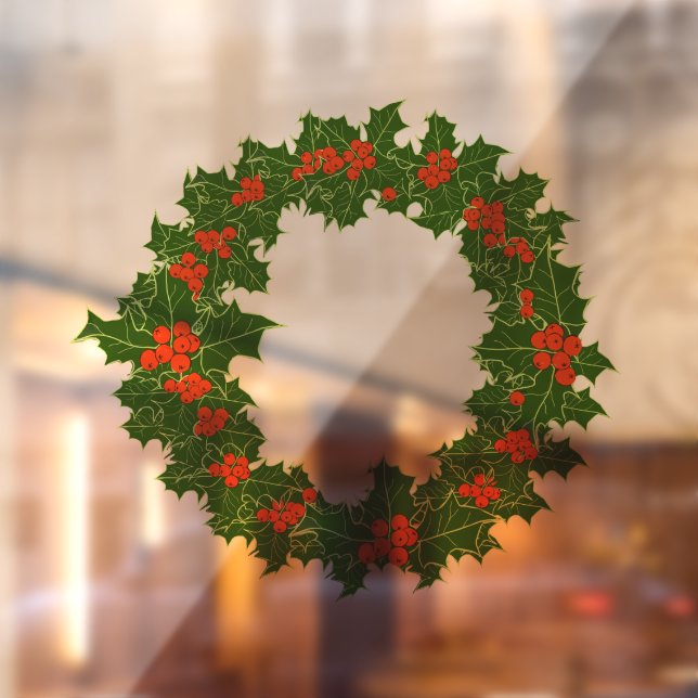 Christmas Holly Wreath  (Sheet 2)