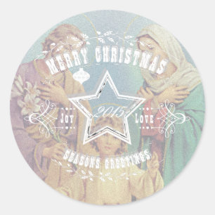 CHRISTMAS Holy Family - Sticker