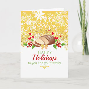 Christmas homemade bread snowflakes holiday baking