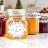 Christmas Homemade Jam Greenery
