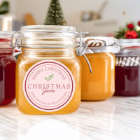 Christmas Homemade Jam Greenery