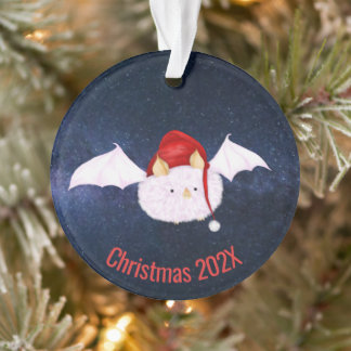 Christmas Honduran White Bat Ornament