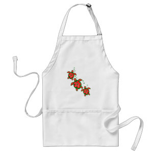 Christmas Honu Turtles Standard Apron