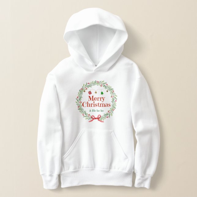 Christmas hoodie (Laydown)