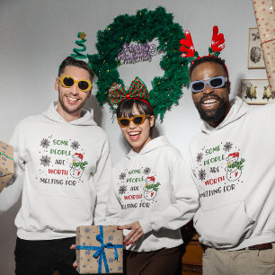 Christmas hoodie, funny christmas quote hoodie, cu hoodie