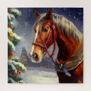 Christmas Horse (1) Jigsaw Puzzle