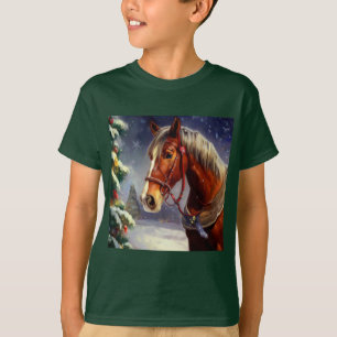 Christmas Horse 1 T-Shirt