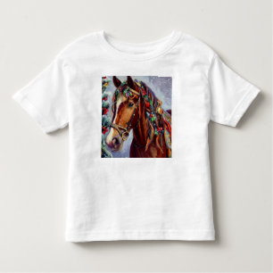 Christmas Horse 2 Toddler T-Shirt