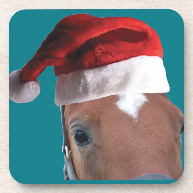Christmas Horse Coaster (Front)