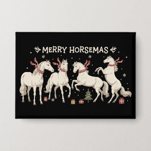 Christmas Horse Lover Merry Horsemas Farmer Farm 