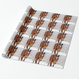 Christmas Horse Lover Wrapping Paper