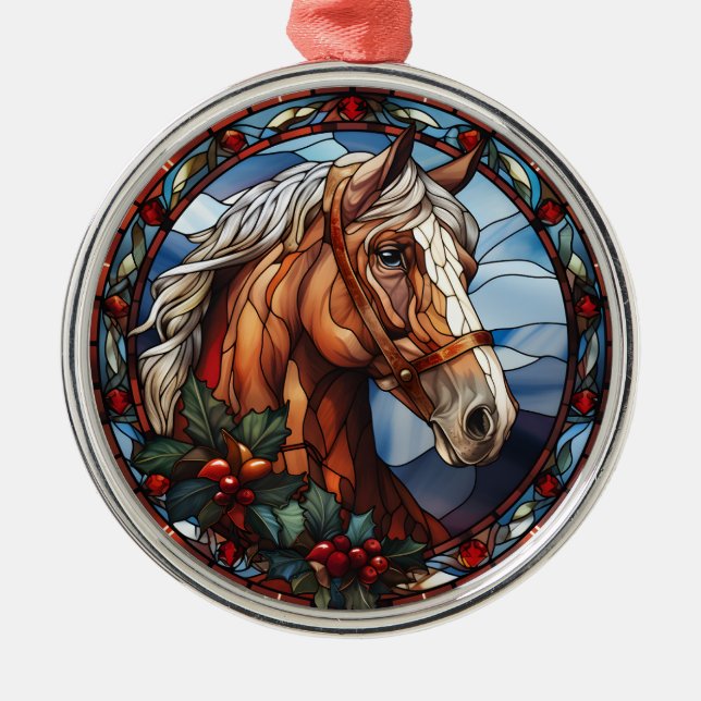 Christmas Horse Ornament (Front)