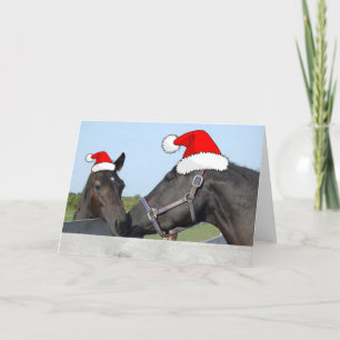 Christmas Horse & Pony Holiday Card