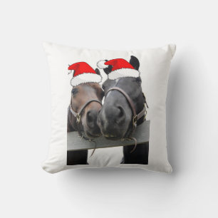Christmas Horses Cushion