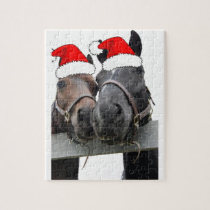 Christmas Horses Jigsaw Puzzle