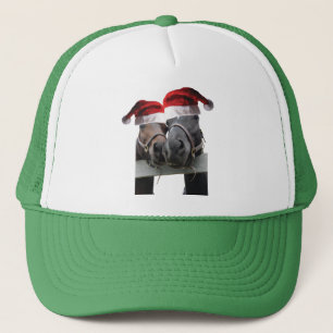 Christmas Horses Trucker Hat