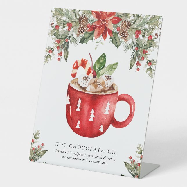 Christmas Hot Chocolate Bar Signature Drink Sign (Creator Uploaded)