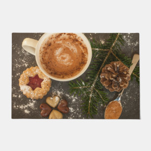 Christmas Hot Chocolate Doormat