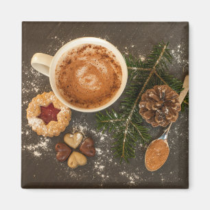 Christmas Hot Chocolate Magnet