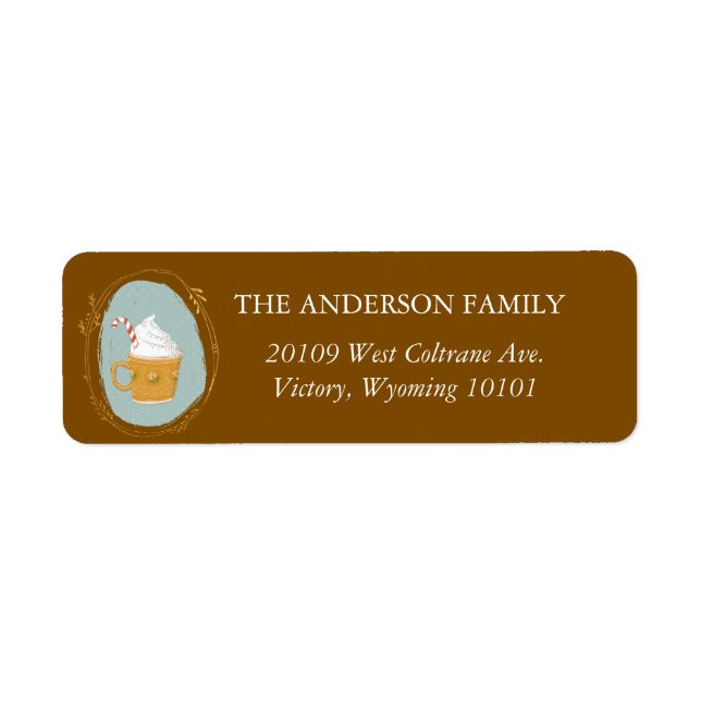  Christmas Hot Chocolate Watercolor (Front)