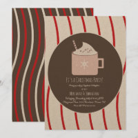 Christmas Hot Cocoa Party Candy Cane Kraft