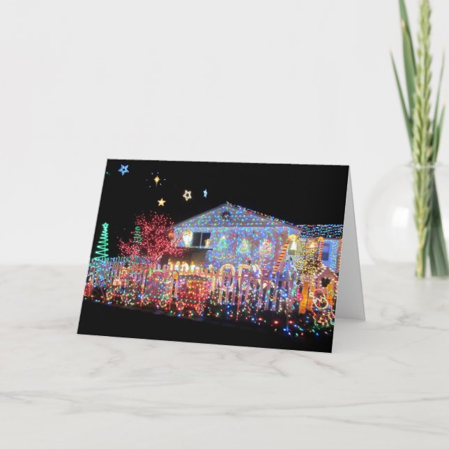 Christmas House Card (Front)