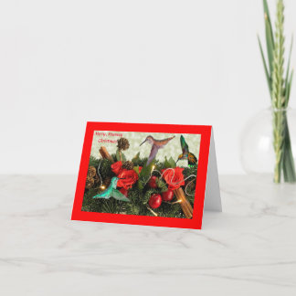 Christmas Hummers Holiday Card