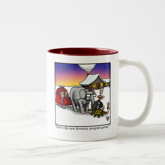 Christmas Humour Coffee Mug Gift (Right)