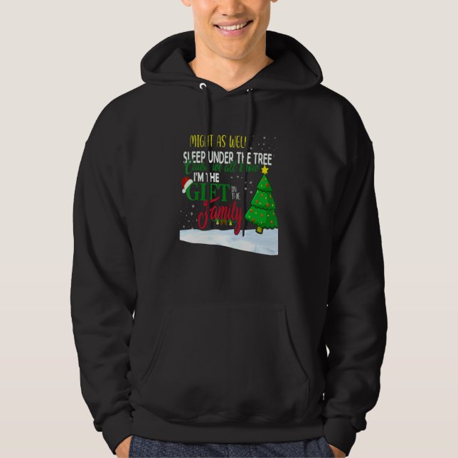 Christmas Humour Men Women Favourite Person Funny  Hoodie (Front)