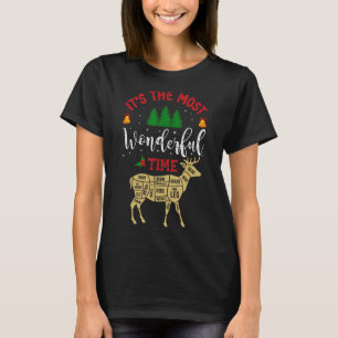 Christmas Hunting It's The Most Wonderful Time's D T-Shirt