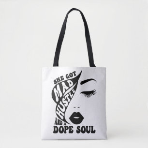 Christmas Hustle Design for Empowering Women Gift Tote Bag