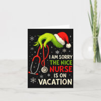 Christmas I Am Sorry The Niche Nurse Funny Santa H