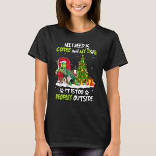 Christmas I Need Is Coffee And My English Bulldog T-Shirt