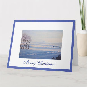 Christmas Icelandic landscape by Pola.B.Alex  Card