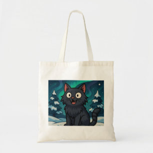 Christmas Icelandic Yule Cat  Tote Bag