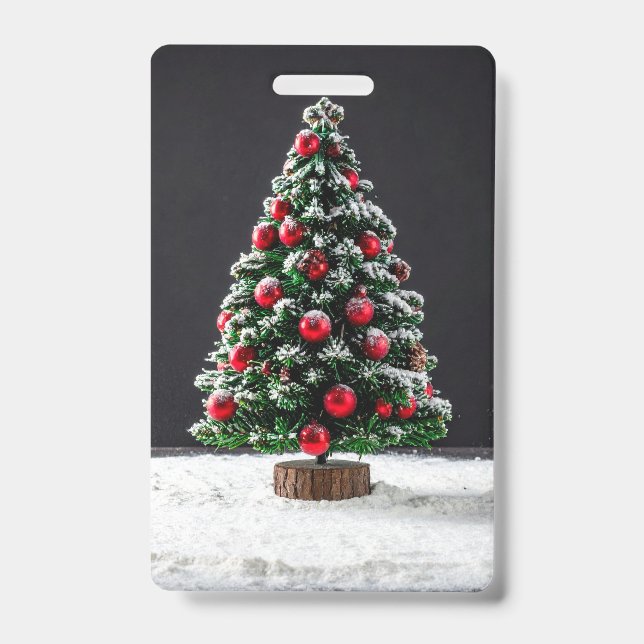 christmas ID badge (Front)