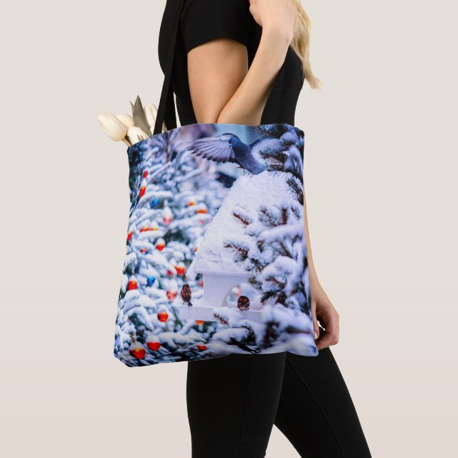 Christmas Idyll superb Tote Bag (Close Up)