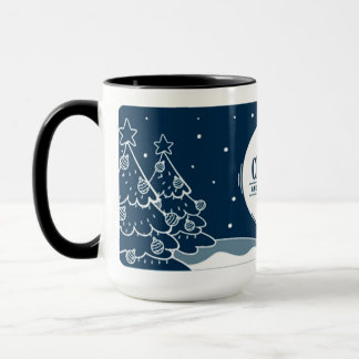 Christmas illustrations mug