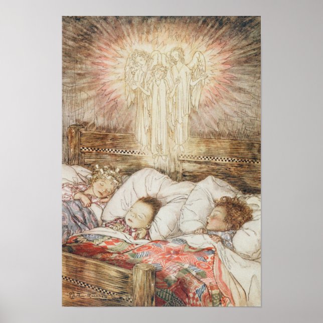 Christmas illustrations poster (Front)