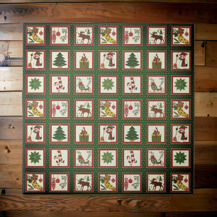 Christmas Images Ceramic Tile